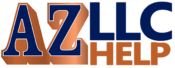 AZ LLC Help Icon Copper logo